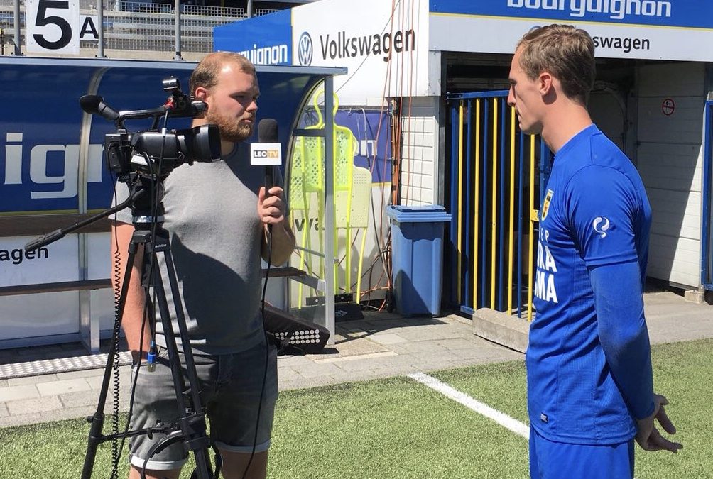 Backstage: Jelmer bij Southfields