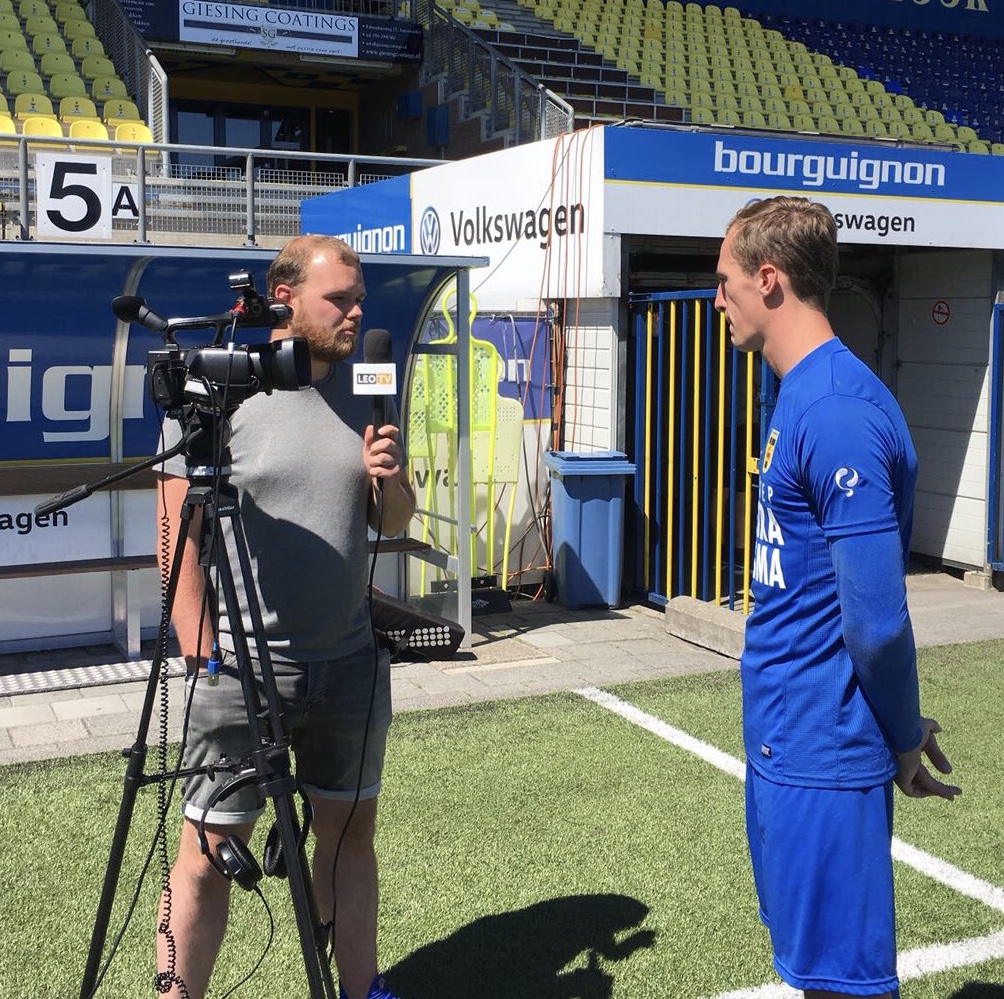 Backstage: Jelmer bij Southfields