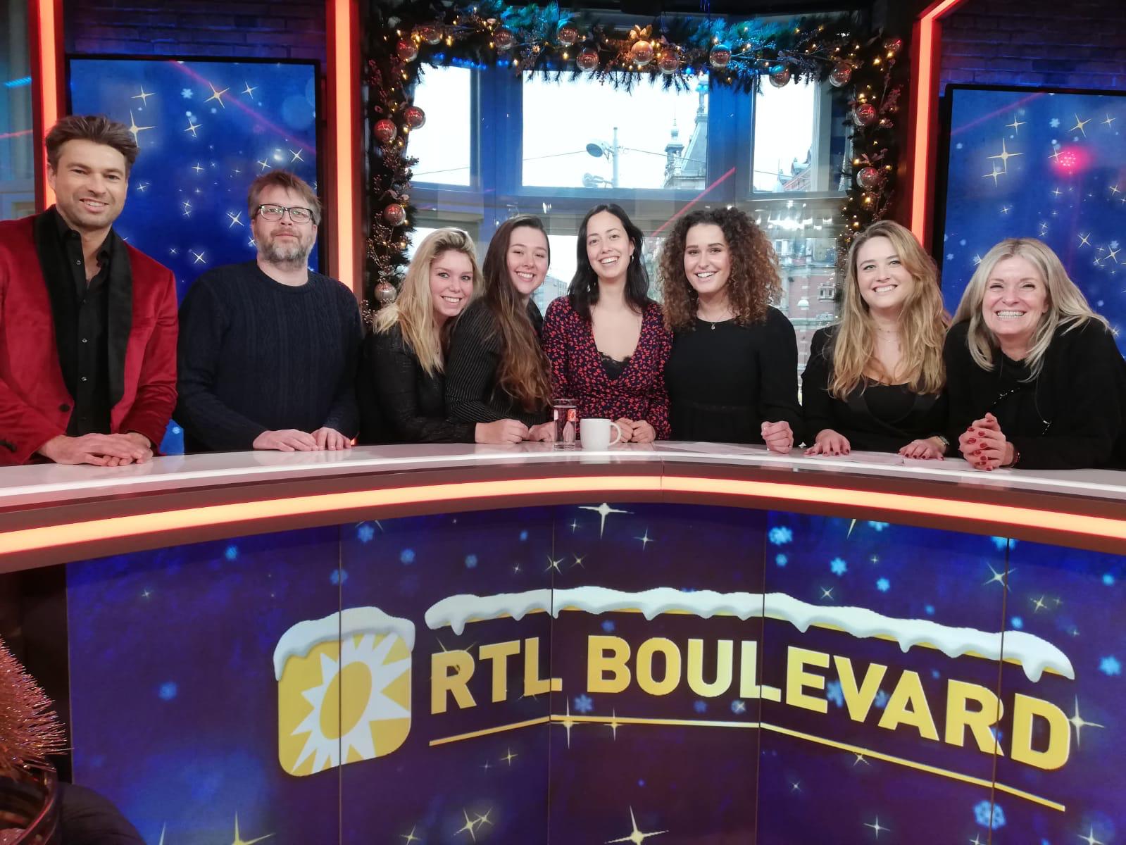 BACKSTAGE: Marlies bij RTL Boulevard